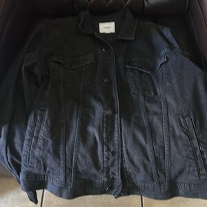 Black denim men’s jacket by old navy